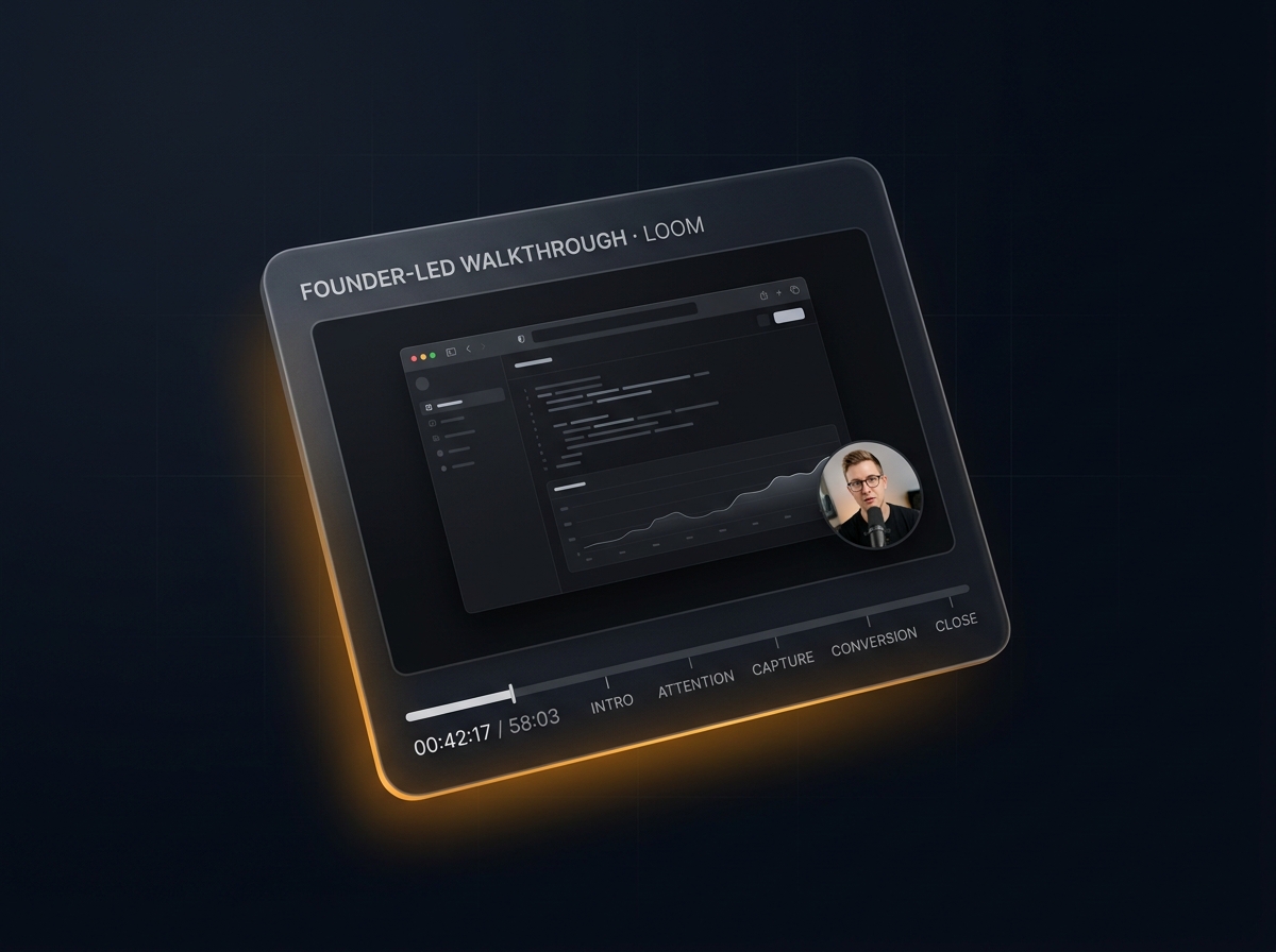 Founder-led Loom walkthrough